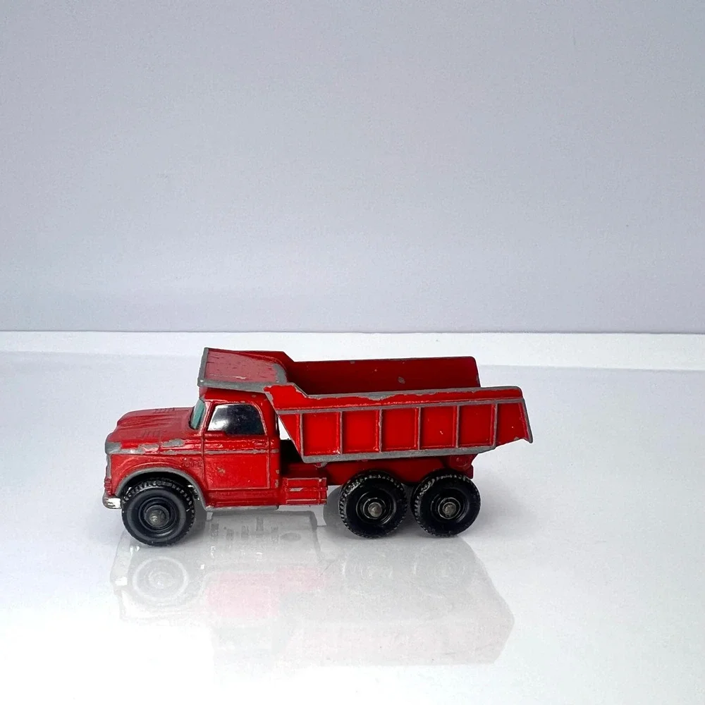 Matchbox Red Dumper Truck Series No 48 Lesney Vintage Made in England‎ British